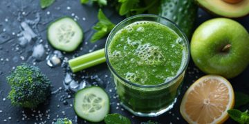 Natural detox smoothie for holistic health at Pinnacle of Wholeness Clinic in Nigeria.